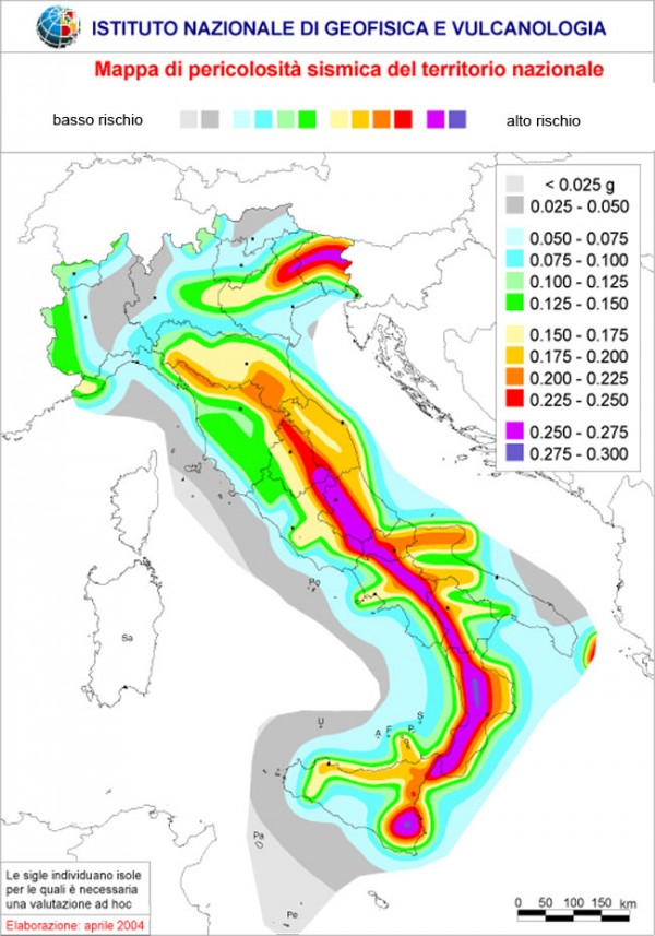 terremoto mappa italia