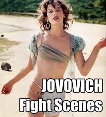 milla jovovich - scene di combattimento