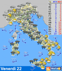 Previsioni meteo: elezioni a rischio in Italia per il freddo